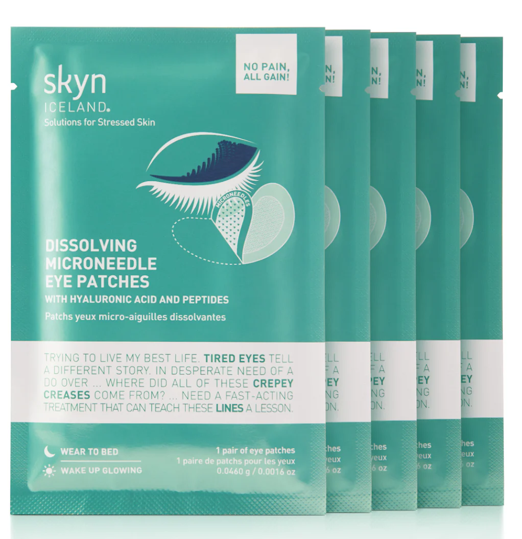 B2B - Dissolving Microneedle Eye Patches by Skyn Iceland