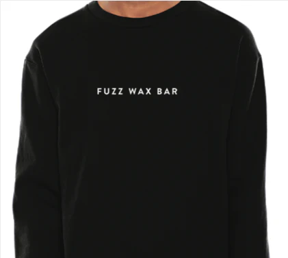 Staff Crewneck Sweater "Fuzz Wax Bar"