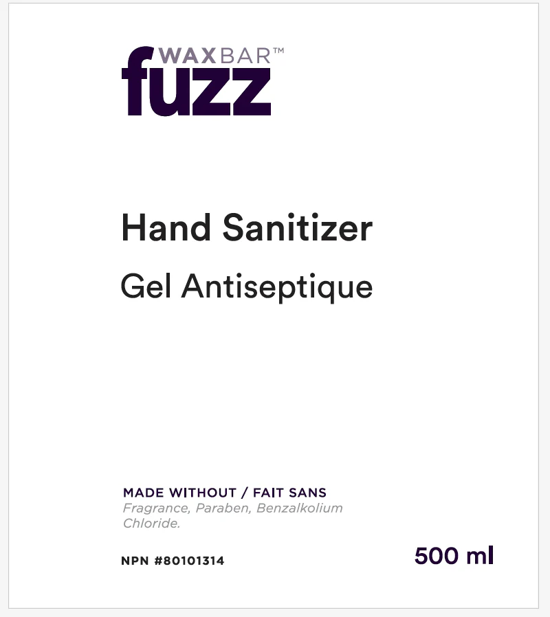 B2B - Label Sanitizer - White bottle