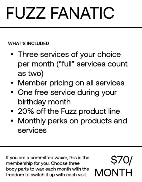 PRINT - Membership poster- Fuzz Fanatic - ENGLISH