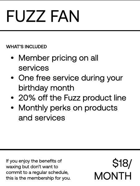 PRINT - Membership poster - Fuzz Fan - ENGLISH