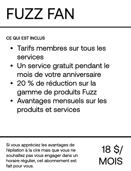 PRINT - Membership poster - Fan -  FRENCH