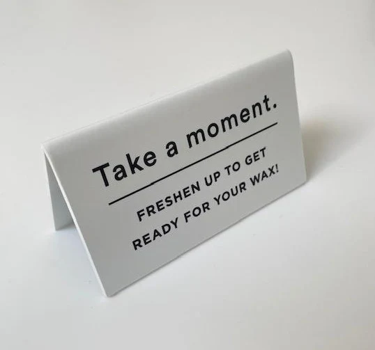 B2B instore - Freshen Up Sign - ENGLISH