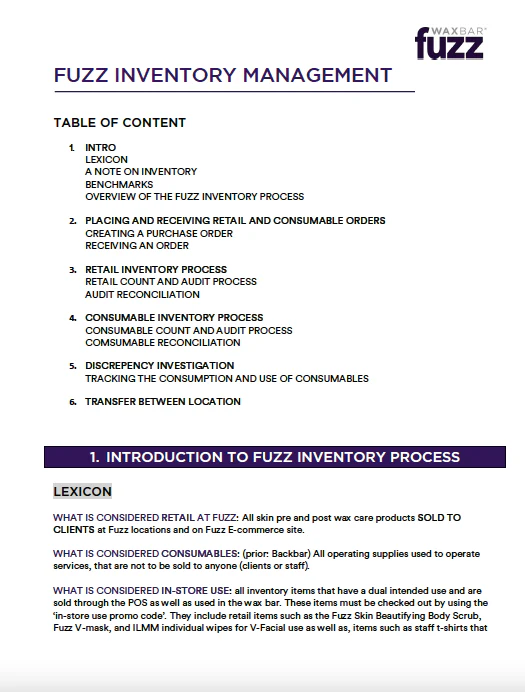 PRINT - Inventory How-to Guide - FRENCH