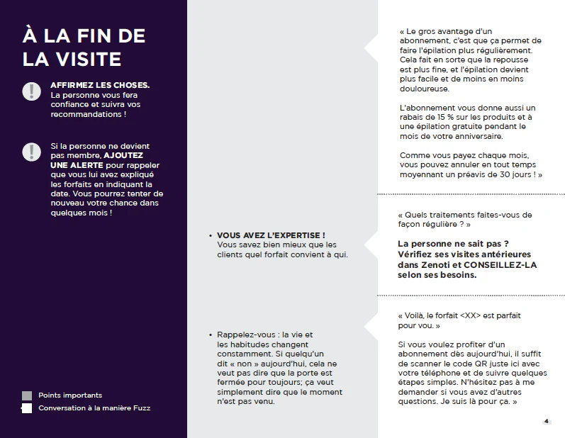 PRINT - Signature Conversations RECEPTIONNISTES - FRENCH - Image 5