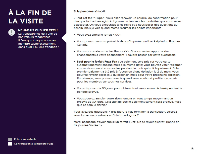 PRINT - Signature Conversations RECEPTIONNISTES - FRENCH - Image 6