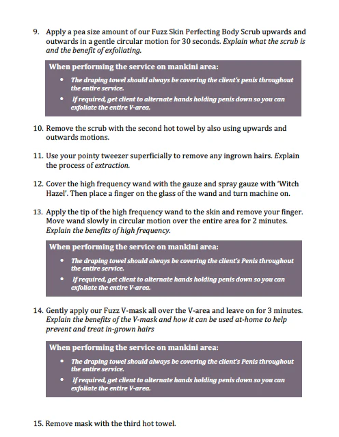 PRINT - V-Facial Steps - ENGLISH - Image 2