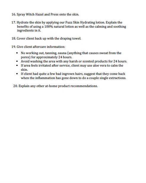 PRINT - V-Facial Steps - FRENCH - Image 3